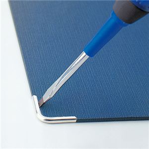 (まとめ) ライオン事務器 ボール用箋挟 B5タテ 紺 No.110 1枚 【×20セット】 送料無料