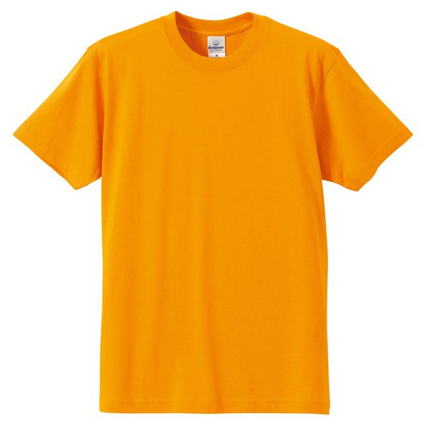 〔5枚セット〕 Tシャツ Mサイズ ゴールド 綿100％ 耐久性 半袖 tシャツ ティーシャツ ティシャツ トップス 衣類 送料無料の通販は