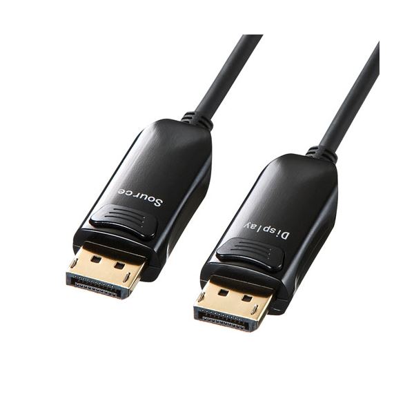 DIsplayPort光ファイバケーブル 配線 15m KC-DPFB150 送料無料の通販は