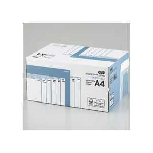 （まとめ） TANOSEE αエコカラーペーパーII A4 クリーム 業務用パック 1箱（5000枚：500枚×10冊） 【×10セット】 送料無料の通販は