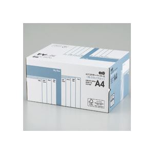 (まとめ) TANOSEE αエコカラーペーパーII A4 スカイブルー 業務用パック 1箱(5000枚:500枚×10冊) 【×10セット】 青 送料無料の通販は