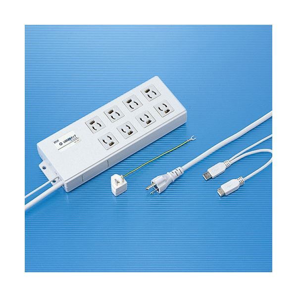 USB連動タップ TAP-RE2UN 電源の流れを感知し、周辺機器の電源を自動でオン・オフする便利なUSB連動タップ 一瞬で快適な電源環境を実現する、スマートな電源管理の達人 TAP-RE2UN 送料無料の通販は