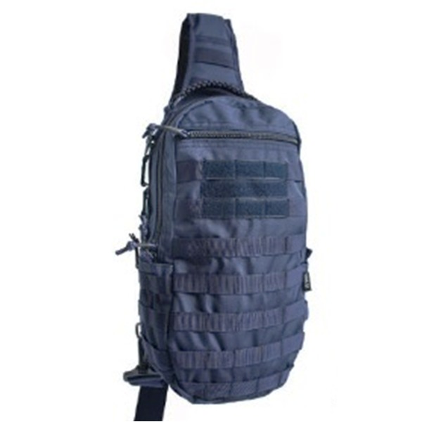 ワンショルダー バッグ ネイビー ミリタリーモール対応 裏防水コーティング 背面衝撃緩和用ウレタン入 Ｂ5タブレット整理 収納 可