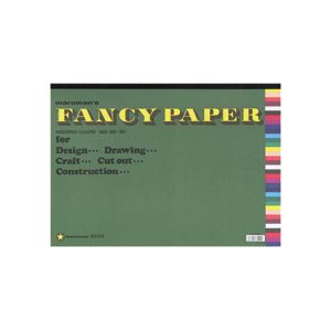 （まとめ） マルマン ファンシーペーパー B4ヨコ 色画用紙 27色 28枚 S325A 1冊 【×5セット】 送料無料の通販は