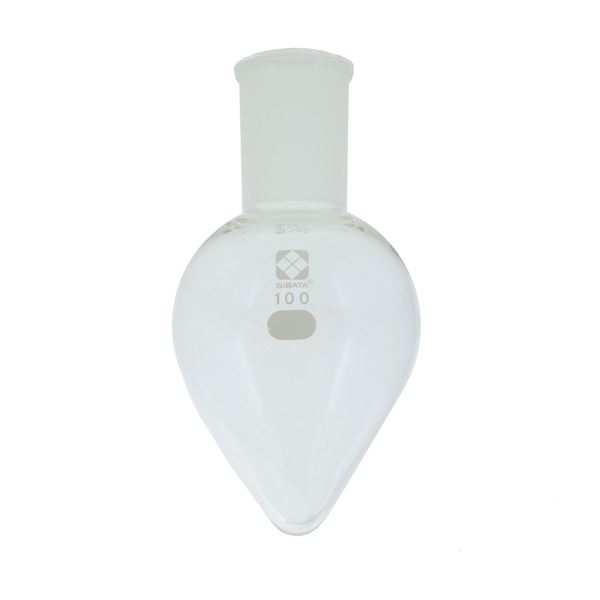 【柴田科学】共通摺合梨形フラスコ 200mL 005410-24200 進化した共通形状 容量たっぷりの摺合フラスコ200mL 使いやすさと信頼性を追求した最新モデル 送料無料の通販は