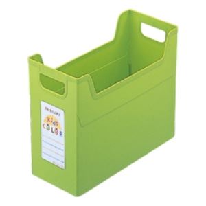 (業務用セット) セラピーキッズ 子供 カラー ファイルボックス A4 フボ-TC4-KG キッズ グリーン【×10セット】 緑 送料無料の通販は