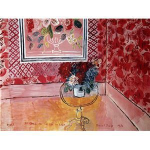 数量限定セール  世界の名画シリーズ、プリハード複製画 ラウル・デュフィ作 「30 絵画+タペストリー