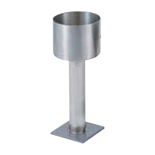 ステンレス柱受（ポーチ受） 100mm丸 ヘアーライン【0205-00018】 エレガントなステンレス柱受で、美しく立てよう 高級感溢れるデザインと頑丈な金物部品で安心の耐久性を提供 おしゃれで機能的なポーチ受 送料無料の通販は 5,886円