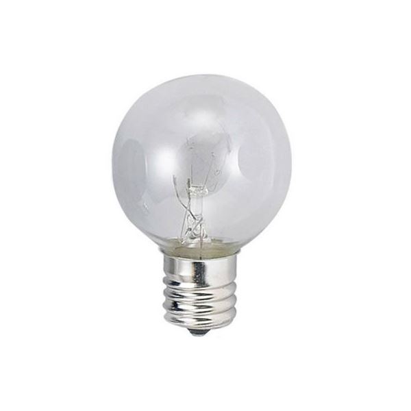 (まとめ)YAZAWA ベビーボール球10WクリアE17 G401710C【×20セット】 送料無料