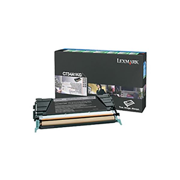 (業務用3セット) 【純正品】 LEXMARK トナーカートリッジ 【C734A1KG BK ブラック】 8K RPトナー 黒 黒い力強さを宿す、業務用3セットのインクトナーカートリッジ 真の品質を約束する純正品で、8 黒 送料無料