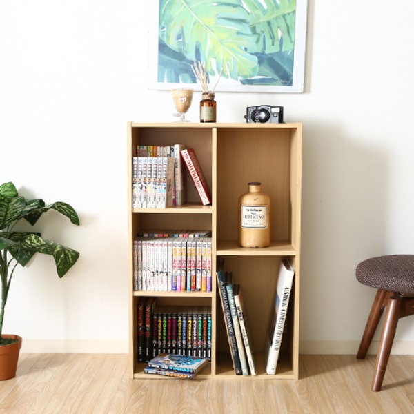 カラーボックス 整理 収納 棚 約幅59cm メープル 整理 収納 枠5マス フリーボックス リビング ダイニング ベッドルーム 子供部屋 送料無料の通販は