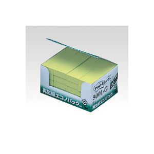 （まとめ） 住友スリーエム ポストイット(R) エコノパック(TM)製品シリーズ 20個入り 横25×縦75mm 5001-G グリーン 20個入 【×2セット】 緑 送料無料の通販は