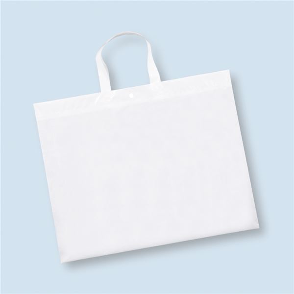 (まとめ) 作品整理 収納 バッグ/トートバッグ 【4切り】 ビニールホック付き 【×50セット】 送料無料の通販は 7,700円