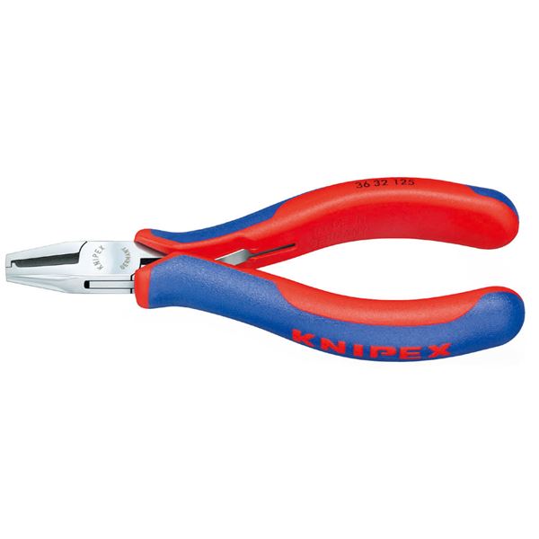 KNIPEX(クニペックス)3632-125 エレクトロニクスアッセンブリープライヤー ワイヤーを瞬時に切断し、完璧につぶすプライヤー - 電子アセンブリーに最適なKNIPEX(クニペックス)3632-125 送料無料の通販は