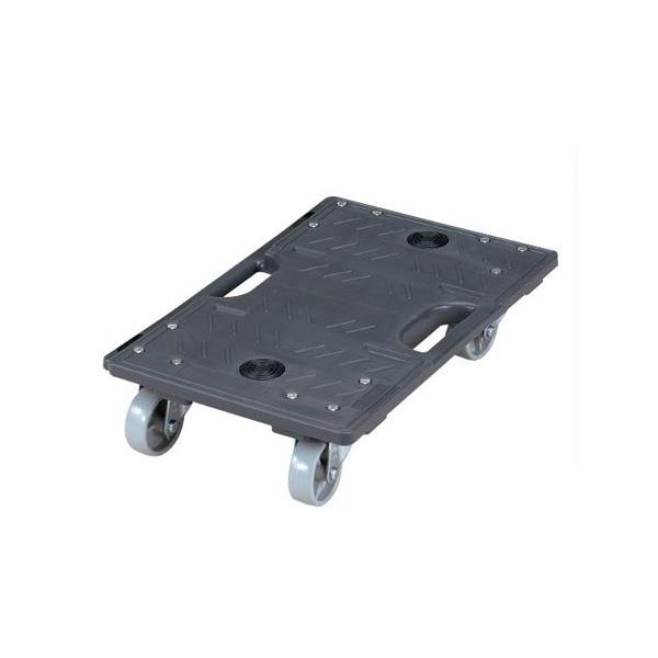 【2個セット】 RBジョイントキャリー 【 2.5インチ ナイロン車 自在×4車輪 グレー】 連結可 取っ手付 送料無料の通販は