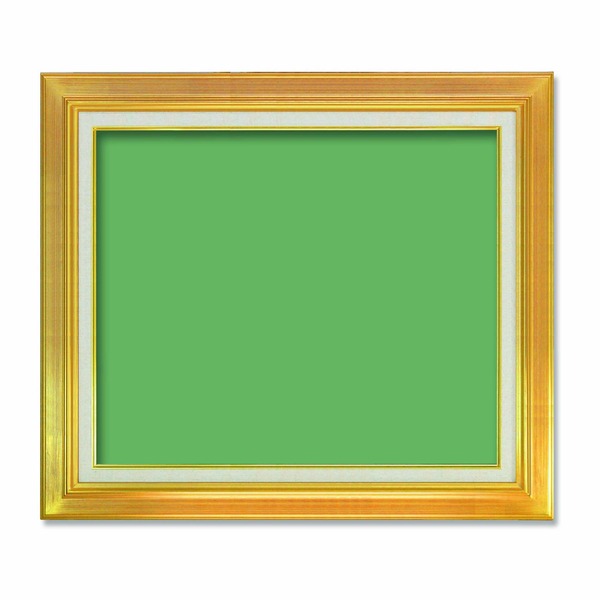 〔 油額 〕 油絵額 キャンバス額 金の油絵額 銀の油絵額 F12号 606×500mm ゴールド 額 額縁 フレーム