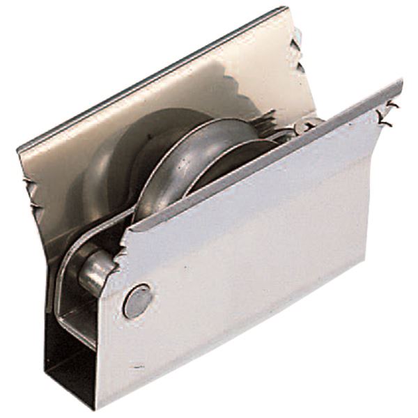 サッシ取替戸車 15型 ステンレス車 丸型 (円形 ラウンド) ABS-0151 [10個入]【0820-00035】 送料無料の通販は 13,292円