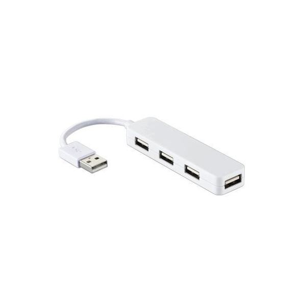 (まとめ) USB2.0ハブ(コンパクトタイプ) U2H-SN4NBWH【×5セット】 スタイリッシュなUSB2.0ハブでデスクトップをスマートに 4ポート搭載で便利さ倍増 作業効率アップ、デスク周りスッキリ整理して快適な作業環境を手に入れよう 送料無料 11,016円
