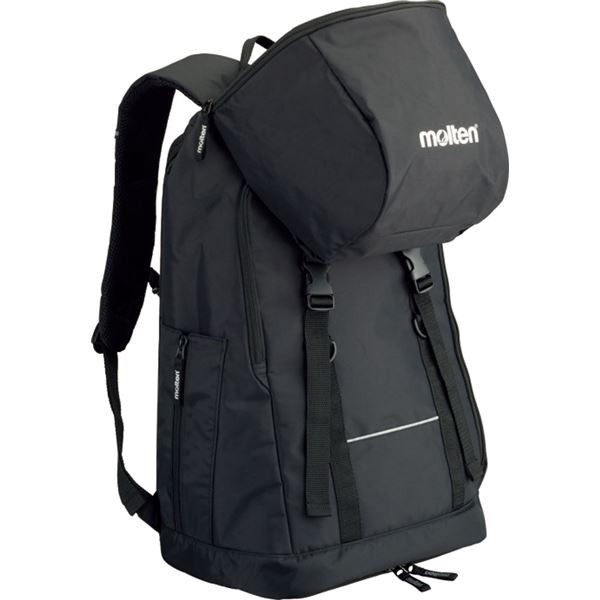 【モルテン Molten】 ミニバス用 バックパック/鞄 【ブラック】 容量34L 幅35cm LB0032 〔運動 スポーツ用品〕 黒 送料無料の通販は