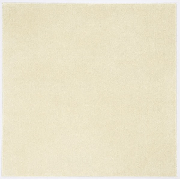 防炎＆防音 ナイロンラグ/絨毯 【140cm×200cm アイボリー】 長方形 日本製 国産 『カーム』 〔リビング〕 乳白色 送料無料の通販は