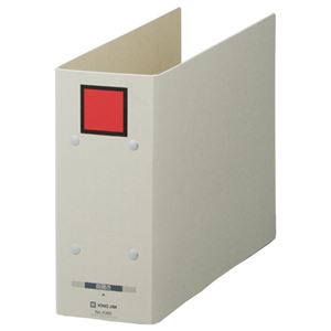 (まとめ) キングジム 保存ファイル ドッチ A4ヨコ 800枚収容 背幅94mm ピクト赤 4088 1冊 【×10セット】 送料無料