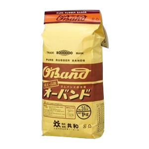 （まとめ） 共和 オーバンド 輪ゴム 袋入1kg（正味重量） O-360-1000 入 【×2セット】 驚くほどの引き締まりと柔らかさを持つ、長年愛され続ける輪ゴムの王道 袋入り1kg（正味重量）の共和オーバンド、まとめ買いでお得な2セット 送料無料の通販は 9,909円