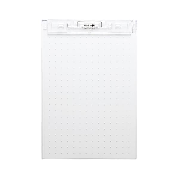 （まとめ） リヒトラブ AQUA DROPs 超薄型クリップボード A4判タテ型 A-5067-25 クリスタル 1枚入 【×5セット】 送料無料の通販は