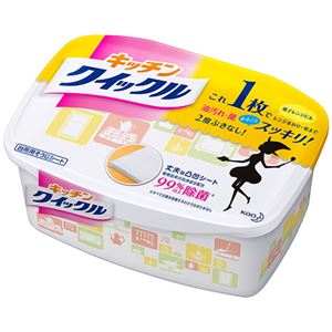 （まとめ） 花王 キッチン 台所 クイックル 本体 1箱（10枚） 【×15セット】 送料無料の通販は 7,788円