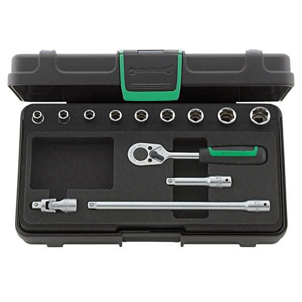 STAHLWILLE（スタビレー） 40A／9／4KN （1／4SQ）ソケットレンチセット （96015107） 高品質なツールセットで作業効率を向上させる信頼性と使いやすさを追求したソケットレンチセット 送料無料