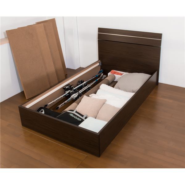 ホテルスタイルベッド ダブル SGマーク付国産ボンネルコイルスプリングマットレス付 〔ホワイト〕〔代引不可〕 ホテルスタイルベッド ダブル SGマーク付国産ボンネルコイルスプリング