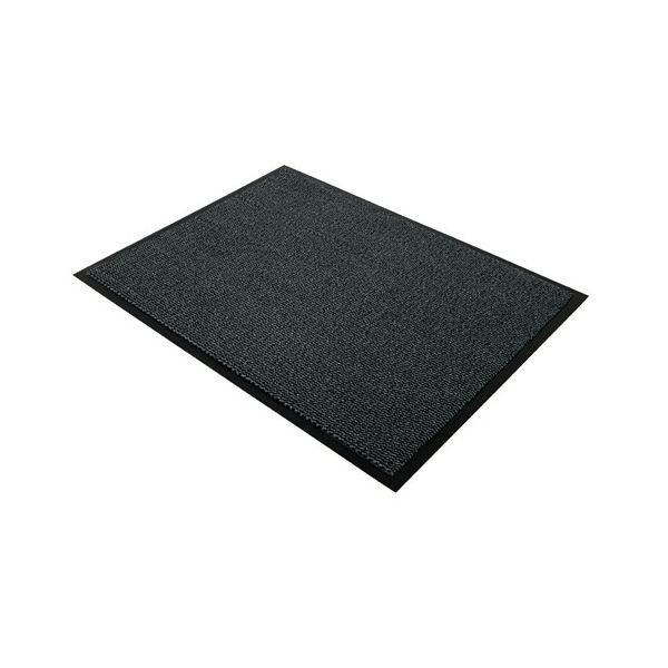 FLOORTEX ドアマット 49120DCBWV 1200×900mm 黒/白 モノクロの調和が美しい、広々とした空間を演出する モノクロ フロアマット 1200×900mm 送料無料