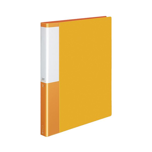 (まとめ) コクヨ クリヤーブック(クリアブック)(POSITY) 替紙式 A4タテ 30穴 25ポケット付属 背幅33mm オレンジ P3ラ-L730YR 1冊 【×5セット】 送料無料の通販は 7,556円