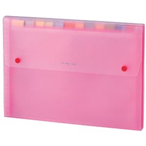 (まとめ) セキセイ ドキュメントファイル A4 13ポケット SSS-1212-21ピンク 1冊 【×15セット】 持ち運び便利 多機能ファイルケース A4サイズ13ポケット ピンクカラー 15冊セット 送料無料の通販は