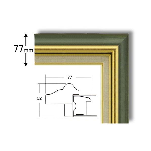 〔仮縁油絵額〕高級仮縁・キャンバス額 木製仮縁P100（1620×1120mm）ブラック(代引不可) 仮縁油絵額高級仮縁・キャンバス額・安価油絵額 □木製仮縁P12（606