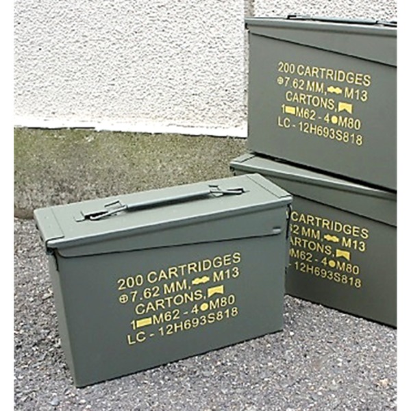 アメリカ軍 アンモボックス 弾薬入れ箱 スモール 金属 スチール 米軍 レプリカ ミリタリーウェア ミリタリーグッズ 軍モノ 送料無料の通販は 6,286円