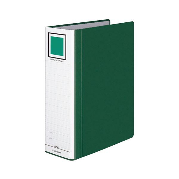 (まとめ) コクヨ チューブファイル(エコツインR) A4タテ 800枚収容 背幅95mm 緑 フ-RT680G 1冊 【×5セット】 送料無料の通販は