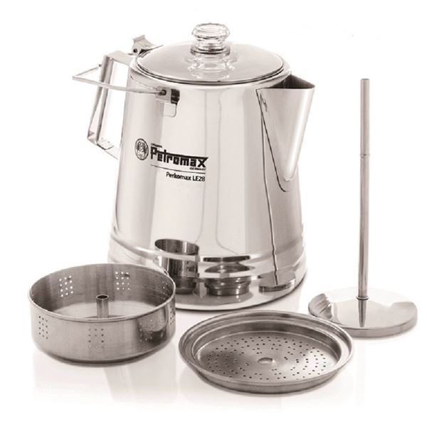 Petromax（ペトロマックス）パーコレーターステンレスle28 ステンレス製パーコレーターLE28 - ペトロマックスの伝統的な味わいを引き出す、最高品質のコーヒーメーカー 送料無料