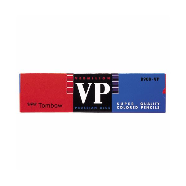 (まとめ) トンボ鉛筆 赤青鉛筆 (朱藍) 8900-VP 1箱(12本) 【×5セット】 送料無料の通販は 5,227円
