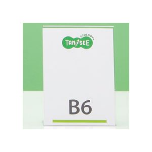 （まとめ） TANOSEE 再生PETサインスタンド 片面用 B6タテ 1個 【×15セット】 送料無料の通販は