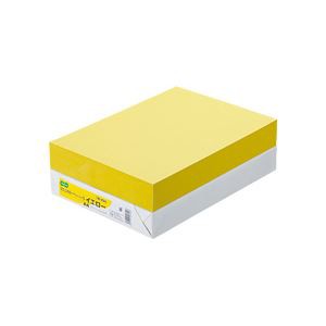 （まとめ） TANOSEE αエコカラーペーパーII A4 イエロー 1冊（500枚） 【×5セット】 黄 送料無料の通販は 6,330円