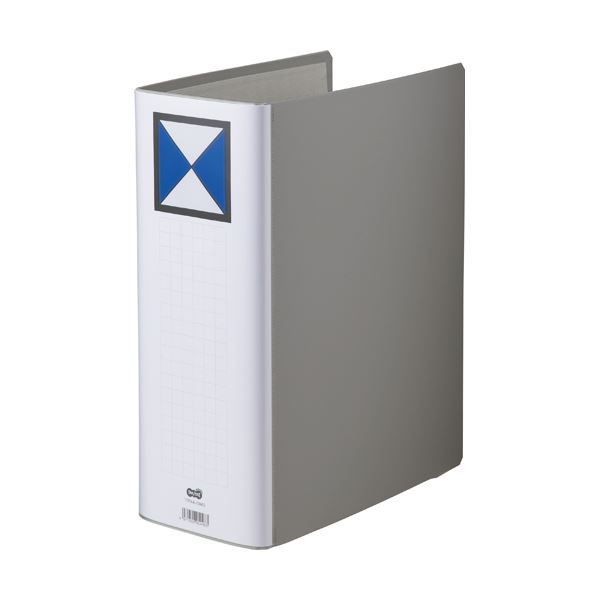 （まとめ）TANOSEE 両開きパイプ式ファイル A4タテ 60mmとじ 青 10冊 まとめ) TANOSEE 両開きパイプ式ファイル A4タテ 400枚収容 背幅56mm