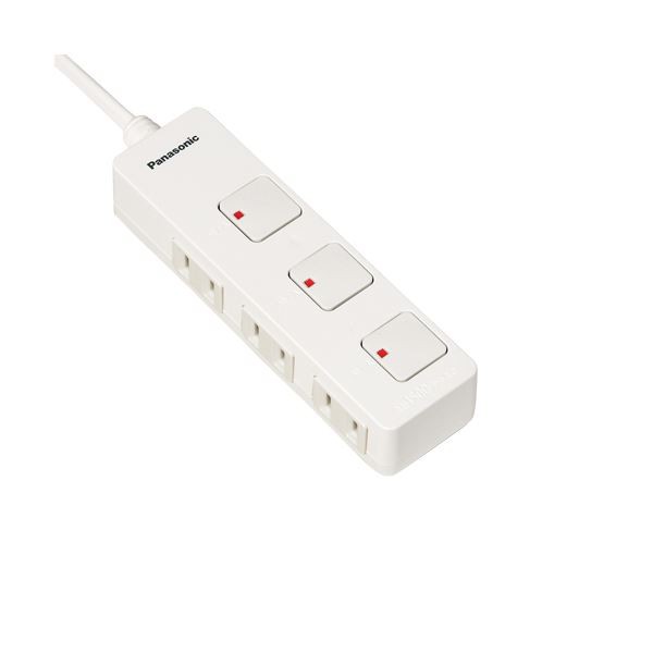 （まとめ） パナソニック ザ・タップZ WHS2523WP(1個入) 【×2セット】 プッシュスイッチ搭載の革新的なタップ、ザ・タップZ WHS2523WP 使いやすく美しい2個セット 快適な生活を手に入れましょう 送料無料