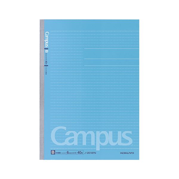 (まとめ) コクヨ キャンパスノート(ドット入り罫線) A4 B罫 40枚 ノ-201BTN 1セット(5冊) 【×5セット】 送料無料の通販は 10,249円