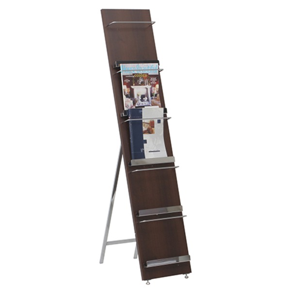 ウッド マガジンラック 雑誌整理 収納 5段 スリム 幅30cm×奥行50cm 折りたたみ式 デコール 組立品 リビング ダイニング 送料無料の通販は