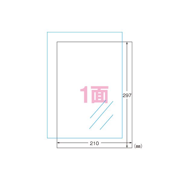 （まとめ） エーワン フィルムラベルシール A4判 屋外でも使える 光沢フィルム・ホワイト UVカット保護カバー付きタイプ 32002 3枚1セット【×3セット】 白 送料無料の通販は付属品・消耗品・アクセサリ