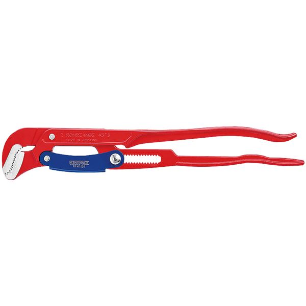 KNIPEX（クニペックス）8360-020 パイプレンチ （スウェーデン型） 効率的な作業を実現するS字パイプレンチ 締め緩めが簡単で時間と手間を節約 頑丈で信頼性抜群 プロフェッショナルに必須 送料無料の通販はレンチ