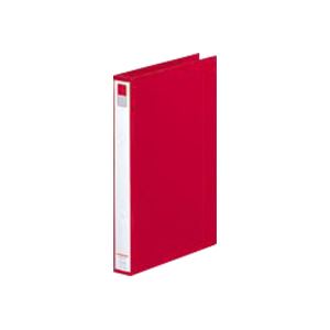 （まとめ） リヒトラブ Avanti リングファイル〈カドロック＆ツイストリング〉 A4判タテ型（背幅36mm） F-877U-3 赤 1冊入 【×10セット】 送料無料の通販は