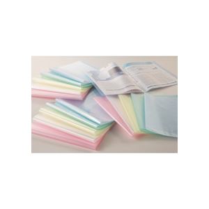 （まとめ）TANOSEE クリアファイル A4タテ10ポケット 背幅8mm イエロー 1セット(10冊) 〔×5セット〕 代引不可 まとめ） TANOSEE クリアファイル A4タテ 10ポケット 背幅8mm イエロー