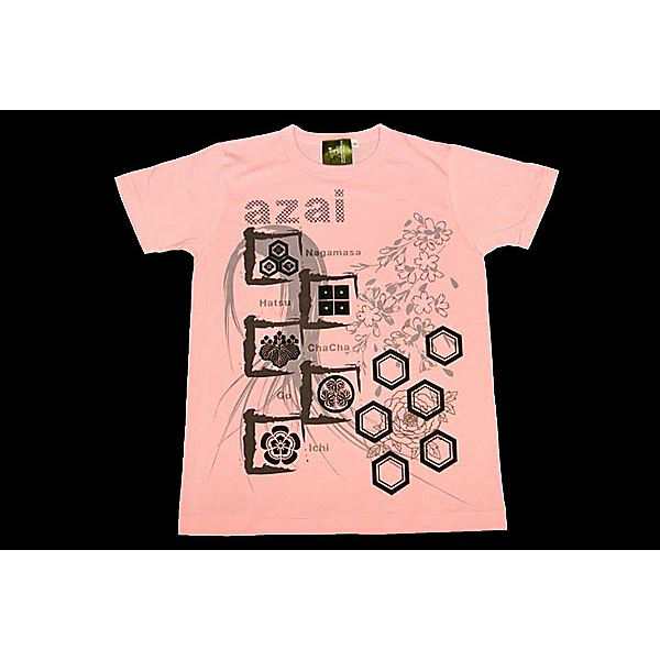 浅井家Tシャツ LW ピンク Ladies Lサイズ 戦国の華、深紅の戦姫 浅井家の誇り、大河の流れを纏う戦国美 戦国武将の魂が宿るTシャツ 女性にふさわしいピンクのLサイズ 戦国の風を纏い、勇気を湧き立たせる戦国グッズ 送料無料の通販は