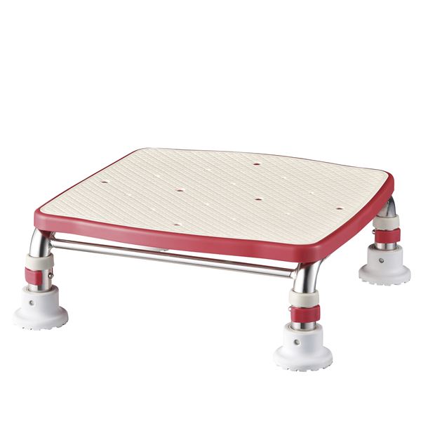 アロン化成 浴槽台 ステンレス製浴槽台Rジャスト(4)17.5-25 レッド 536-496 赤 送料無料の通販は